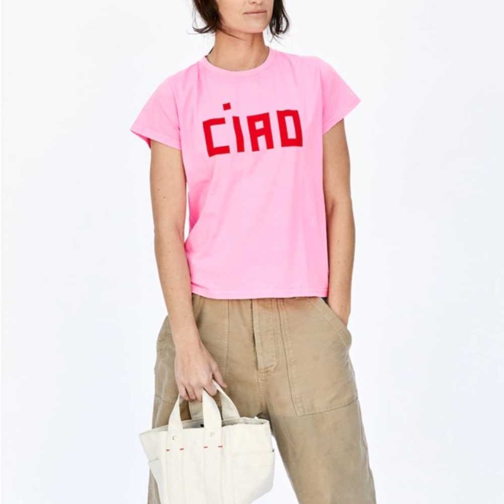 Clare V classic tee